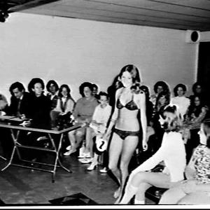 Judging the Miss Teen Scene NSW 1971 and the Miss Junio...