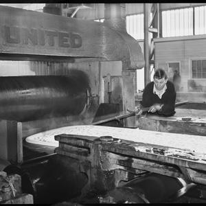 New rolling mill at Port Kembla, 26 July 1955 / photogr...