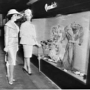 Women's dresses modelled at Rondel's, Sydney
