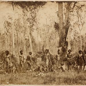 Girard family photographs of Bandjalang [Bundjalung] people, Richmond River, New South Wales, ca. 1865