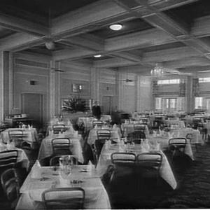 Dining room, Hotel Canberra