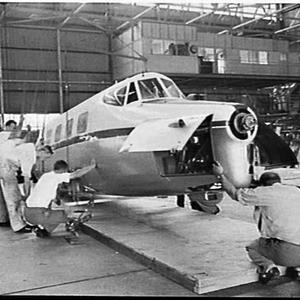 De Havilland Drover aircraft assembly plant at Bankstown Airport