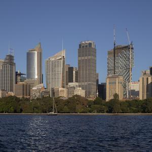Item 077: View from Mrs Macquarie's Chair to the Sydney...